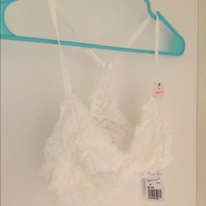 White Lace Bralette.